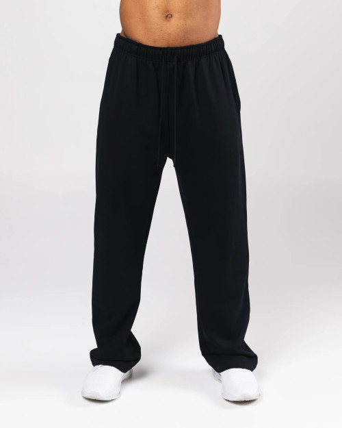 Men's heavy weight straight leg pants athleisure style sweatpants