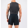 Men's slim fit crew neck stringers lightweight moisture wicking sleeveless gym top