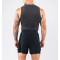 Men's slim fit crew neck stringers lightweight moisture wicking sleeveless gym top