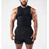 Men's slim fit crew neck stringers lightweight moisture wicking sleeveless gym top