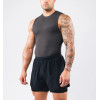 Men's slim fit crew neck stringers lightweight moisture wicking sleeveless gym top