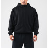 Full zip relaxed fit hoodies with side pockets