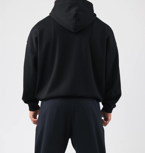 Full zip relaxed fit hoodies with side pockets