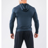 Long sleeve hooded athletic fit t shirts lightweight moisture wicking sports tees