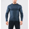 Long sleeve hooded athletic fit t shirts lightweight moisture wicking sports tees