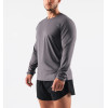 Men's long sleeve classic tee regular fit crew neck cotton t shirts