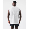 Men's crew neck workout tank tops loose fit cotton athleisure stringers