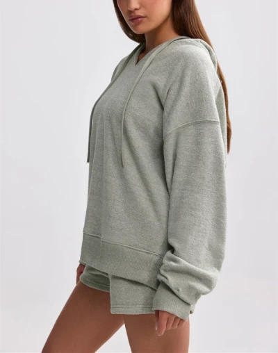 Women's relaxed fit cotton hoodies with adjustable hood