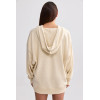 Women's relaxed fit cotton hoodies with adjustable hood