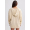 Women's relaxed fit cotton hoodies with adjustable hood