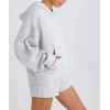 Women's cotton hooded sweatshirts with kangaroo pockets cozy fit hoodies