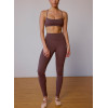 Tummy control butt lifting no front seam yoga leggings