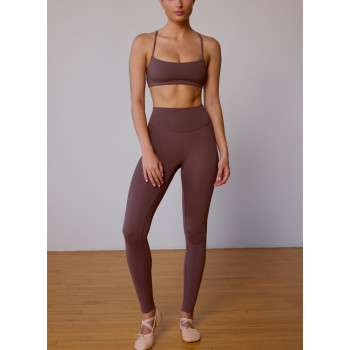 Tummy control butt lifting no front seam yoga leggings