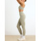Women's spaghetti strap tube sports bra nude feeling medium impact gym top