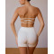 New arrival stylish tube bra buttery soft cross-back bandeau sports bra