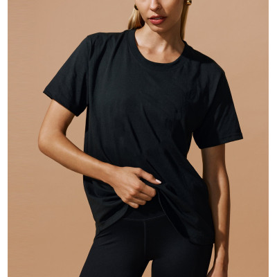 Women's crew neck classic style t shirts short sleeve regular fit sports tees