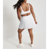 New arrival pleated tennis skort high waist flowy skirts with built in shorts