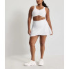 New arrival pleated tennis skort high waist flowy skirts with built in shorts