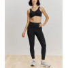High waist compressive yoga leggings with mesh pockets squat proof fitness tights