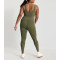High rise performance pocket leggings for women moisture wicking training leggings