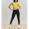 High rise performance pocket leggings for women moisture wicking training leggings