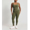 High rise performance pocket leggings for women moisture wicking training leggings