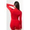 Women's long sleeve quarter zip yoga jackets light weight athletic fit fitness jackets
