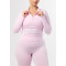 Women's long sleeve quarter zip yoga jackets light weight athletic fit fitness jackets
