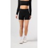 Tummy control buff lifting yoga shorts for women no front seam squat proof bike shorts