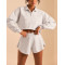 Women's mid rise cotton shorts athleisure style running shorts