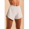 Women's mid rise cotton shorts athleisure style running shorts