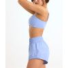 High waist elastic waist woven shorts light weight gym shorts