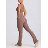 Tummy control contouring fit bootcut leggings with side pockets