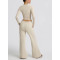 Low rise wide leg cotton pants for women soft cozy fit joggers