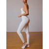 Scoop neck adjustable strap full length fitness jumpsuits