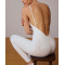Scoop neck adjustable strap full length fitness jumpsuits