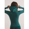 2025 women's zip up hooded yoga jackets with side pockets