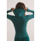 2025 women's zip up hooded yoga jackets with side pockets