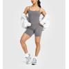 Women's basic style scoop neck padded tank top buttery soft U back sports singlets