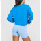 Women's lightweight crew neck long sleeve t shirts oversized sports tees