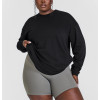 Women's lightweight crew neck long sleeve t shirts oversized sports tees