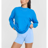 Women's lightweight crew neck long sleeve t shirts oversized sports tees