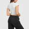 Short sleeve bodycon fit crop tees for women
