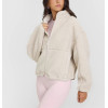 Fall winter relax fit cotton fleece jackets women's heavy weight coats