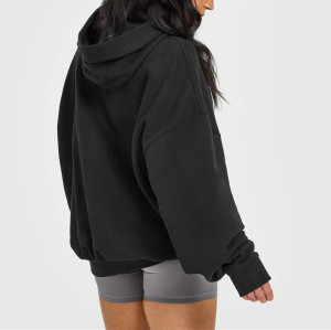 Women's cozy fit hooded pullovers with kangaroo pockets high quality cotton blend mid weight sweatshirts