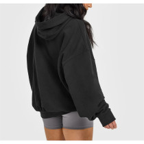 Women's cozy fit hooded pullovers with kangaroo pockets high quality cotton blend mid weight sweatshirts