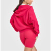 Women';s full zipper relaxed fit hoodies cotton blend comfortable hooded jackets