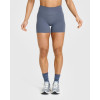 High waisted compressive shorts no front seam squat proof biker shorts