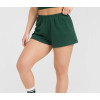 Women's athleisure style loose fit running shorts low rise cotton shorts
