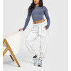 Mid weight regular fit joggers for women high quality cotton sweatpants